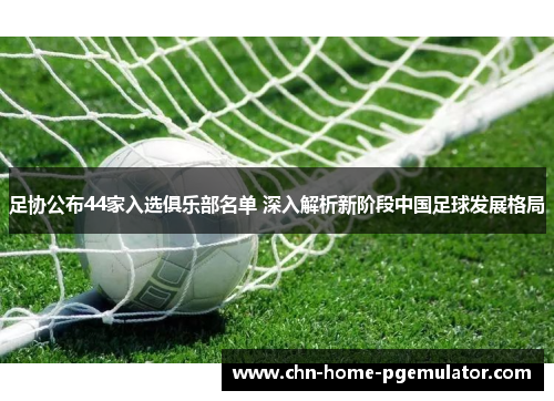 足协公布44家入选俱乐部名单 深入解析新阶段中国足球发展格局 足协公布44家入选俱乐部名单 深入解析新阶段中国足球发展格局