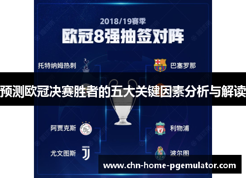 预测欧冠决赛胜者的五大关键因素分析与解读 预测欧冠决赛胜者的五大关键因素分析与解读