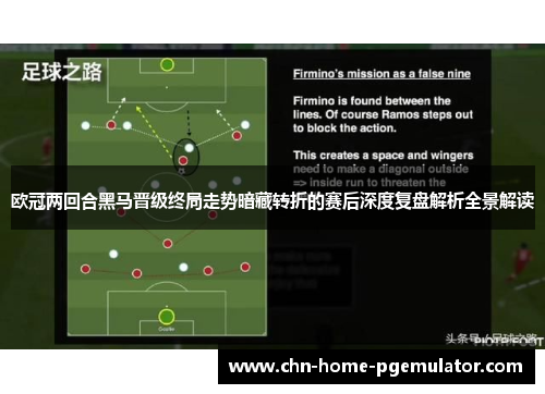 欧冠两回合黑马晋级终局走势暗藏转折的赛后深度复盘解析全景解读
